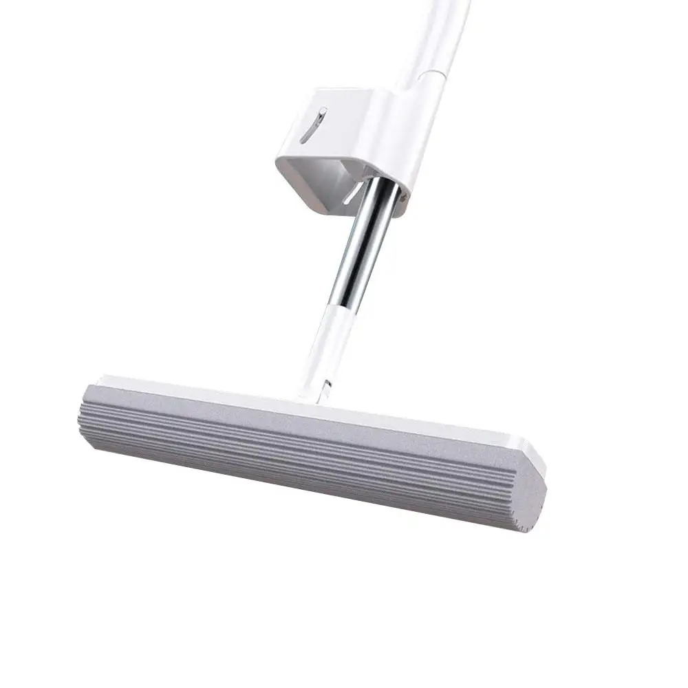 Self-Wringing Squeeze Flat Mop Floor Clean PVA Sponge Heads Mop