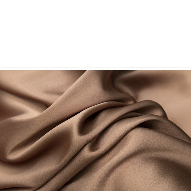 
Wholesale Custom Printed Woven Satin 8/10MM 100%pure Satin Chiffon Transparent Soft Silk Fabric with 