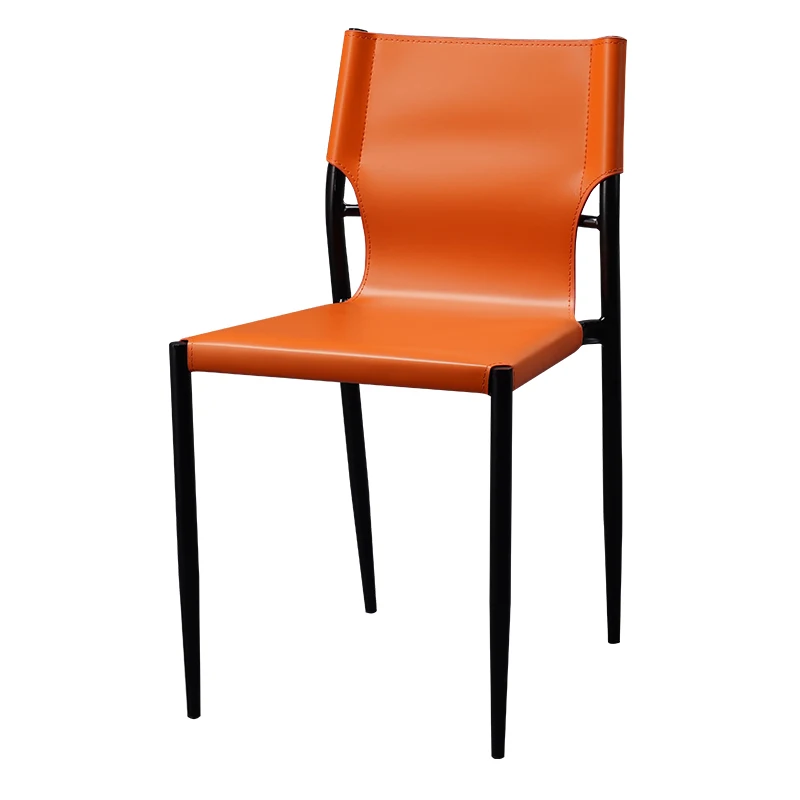Factory Price 32Cm Living Room Metal Frame Dining Chair Nordic Dining Chair Modern