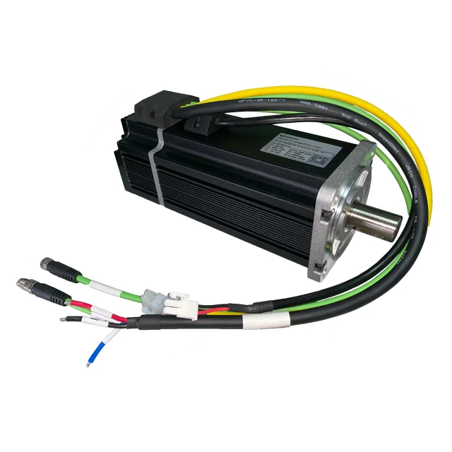 750w 24V 48V 72V DC CANopen integrated low-voltage servo motor 3000rpm with driver and encoder for AGV