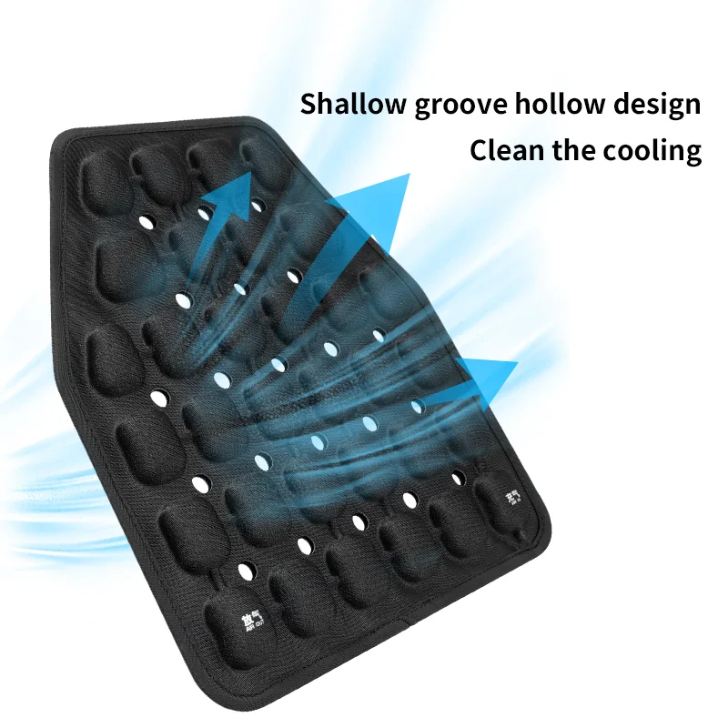 Custom Logo Cushion Pad Breathable For Tactical Vest Airsoft Paintball Accessories Manual compression charge air sac