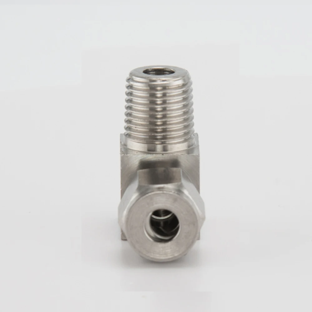 
304 Stainless Steel Male Elbow Connector 90 Degree Compression Tube Fitting NPT/BSP Threaded 