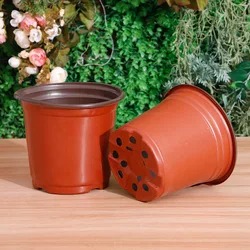 Wholesale  Garden Supplier  0.5 1 2 3 5 7 Gallon Black Plant Plastic Nursery Flower Pots