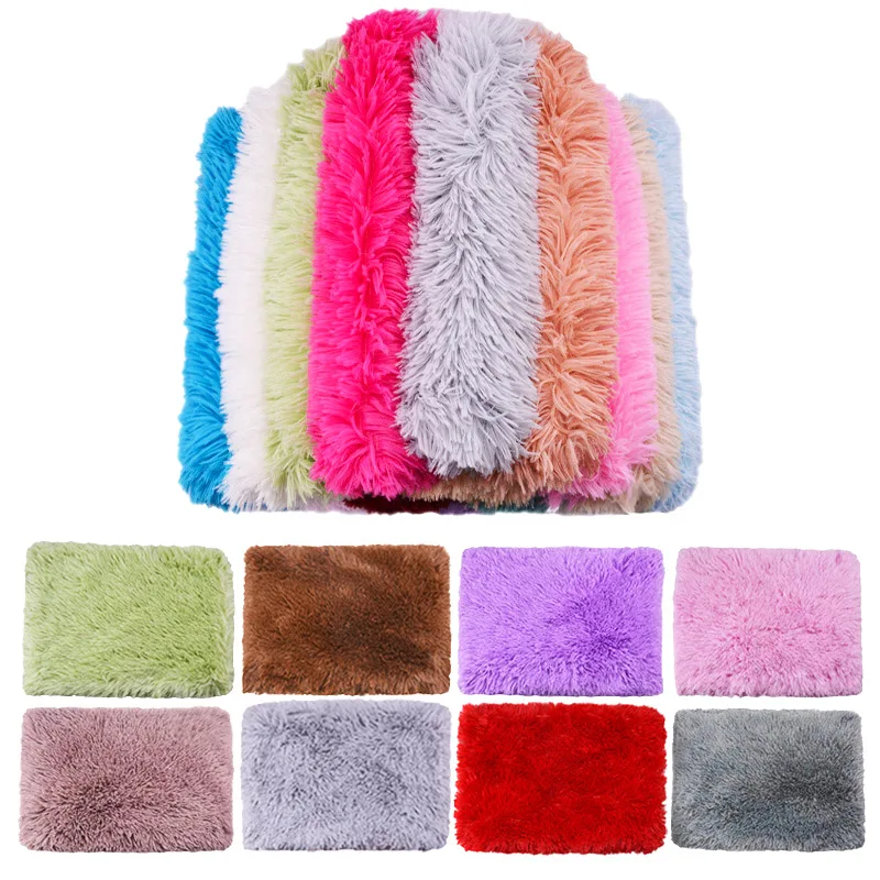 Plush Fleece Soft Warm Dog Blanket Mat For Bed Sofa Pet Sheet Kennel Bathroom Sleep Lounger For Dog Pet Supplies