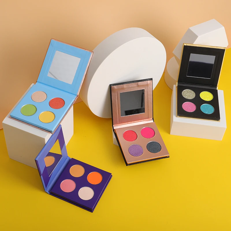 Newest Cosmetics paper eyeshadow palette heart shaped eyeshadow palette small eyeshadow palette