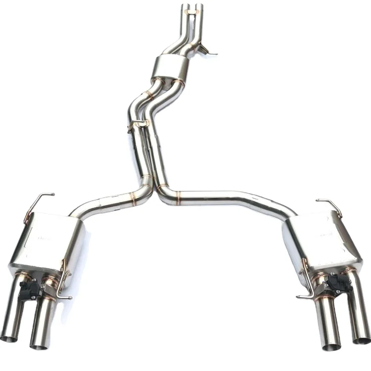 
Exhaust system high quality steel alloy exhaust pipe A7 exhaust shaft for Audi A7 