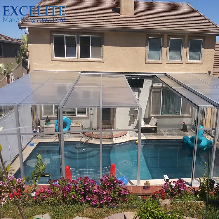 Wholesale Custom Swimming Spa Covers Pool Enclosure Roof Swimming Pool Covers