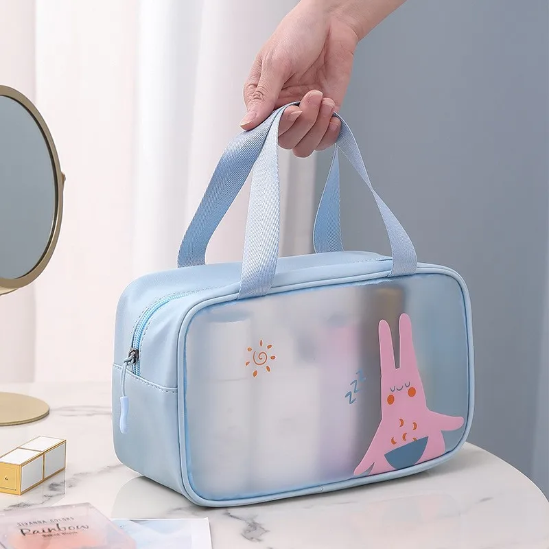 Custom LOW MOQ Hanging Hook Water-resistant Makeup Organizer Bags Storage Travel Toiletry Bag