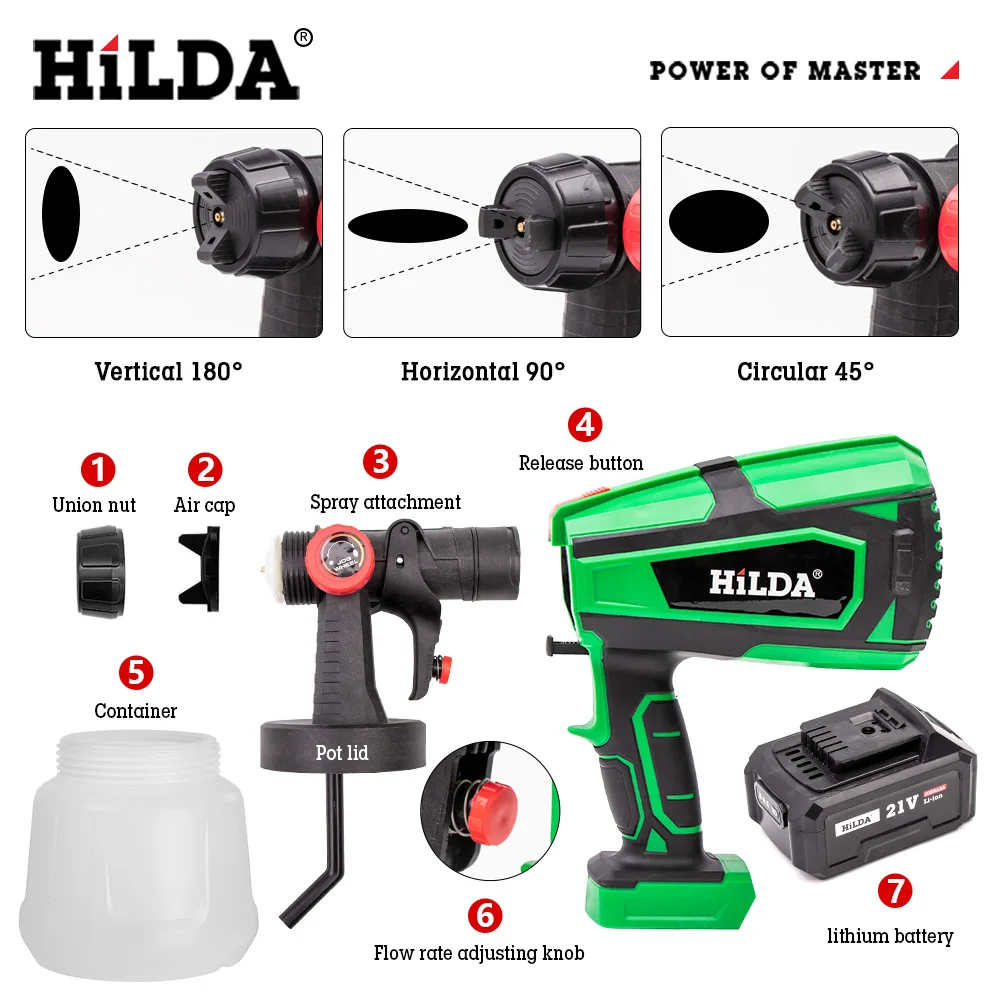800W Electric Cordless Paint Sprayer Pistola Desinfectante Vaporizador Disinfection Spray Gun Atomizadores Fog Machine