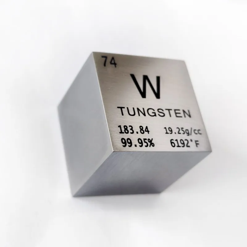 high density Forge Solid Cube 1kg Tungsten Cube W1 Cube and Tungsten Block Suppliers manufacturer