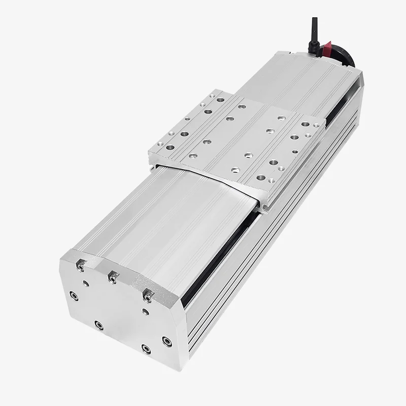 Semi Enclosed manual linear guide rail CNC cross high precision slide table dovetail groove sliding table module LYKR120S 200mm