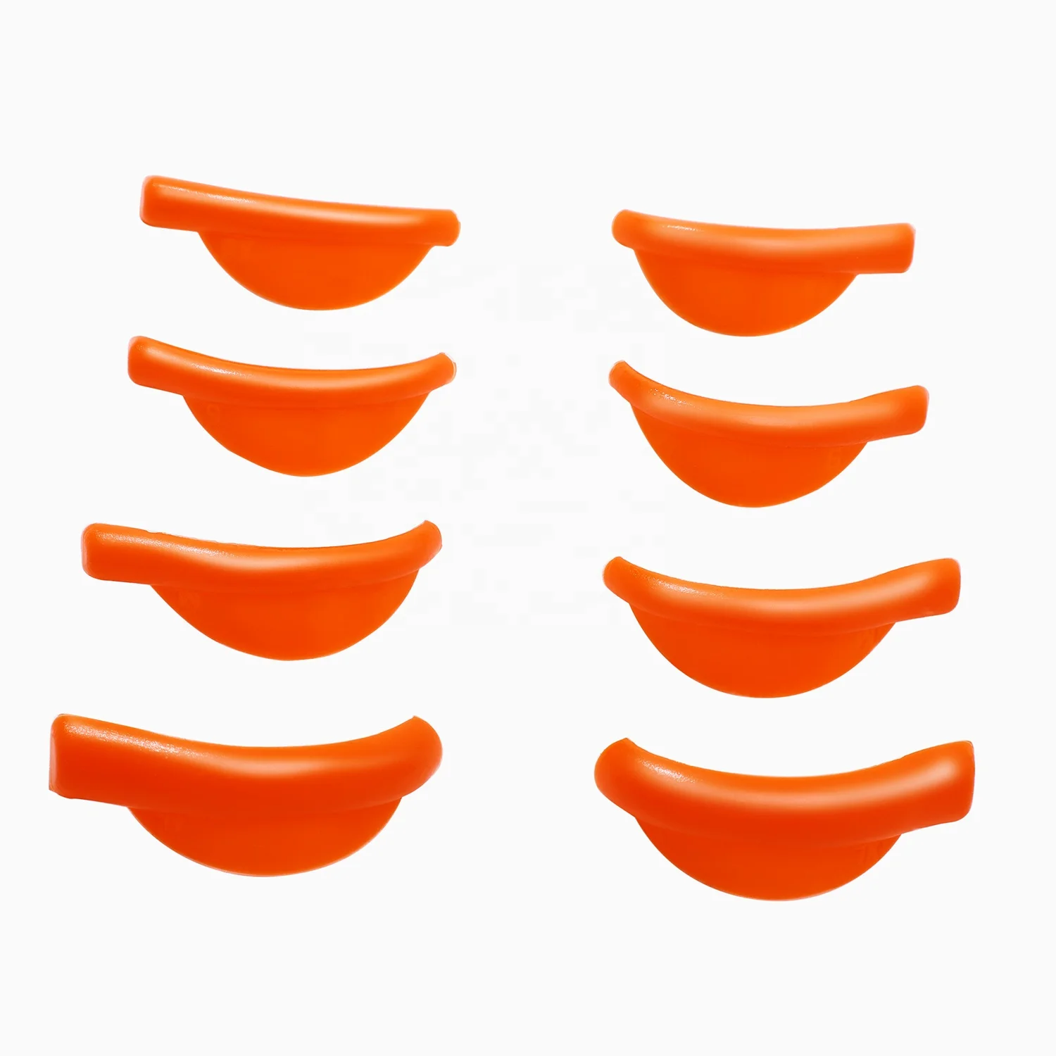 Soft U Flex Rod Lash lift Pads, Eyelash Perm Rods, 4 Size Lamination & Tint Curler Roller Self Sticky Lifting Pad Fits Eyelids