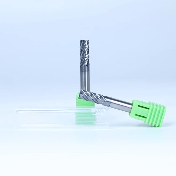 Carbide New Design 4 flutes endmill Cutter 35 helix for General use ST Titanium Alloy End Mills