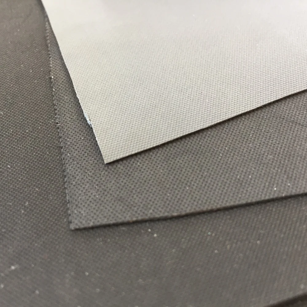 0.2-2mm Colored Glossy Rubberized Cloth Waterproof Durable Hypalon Coated Textile Fabric for Industry Boat