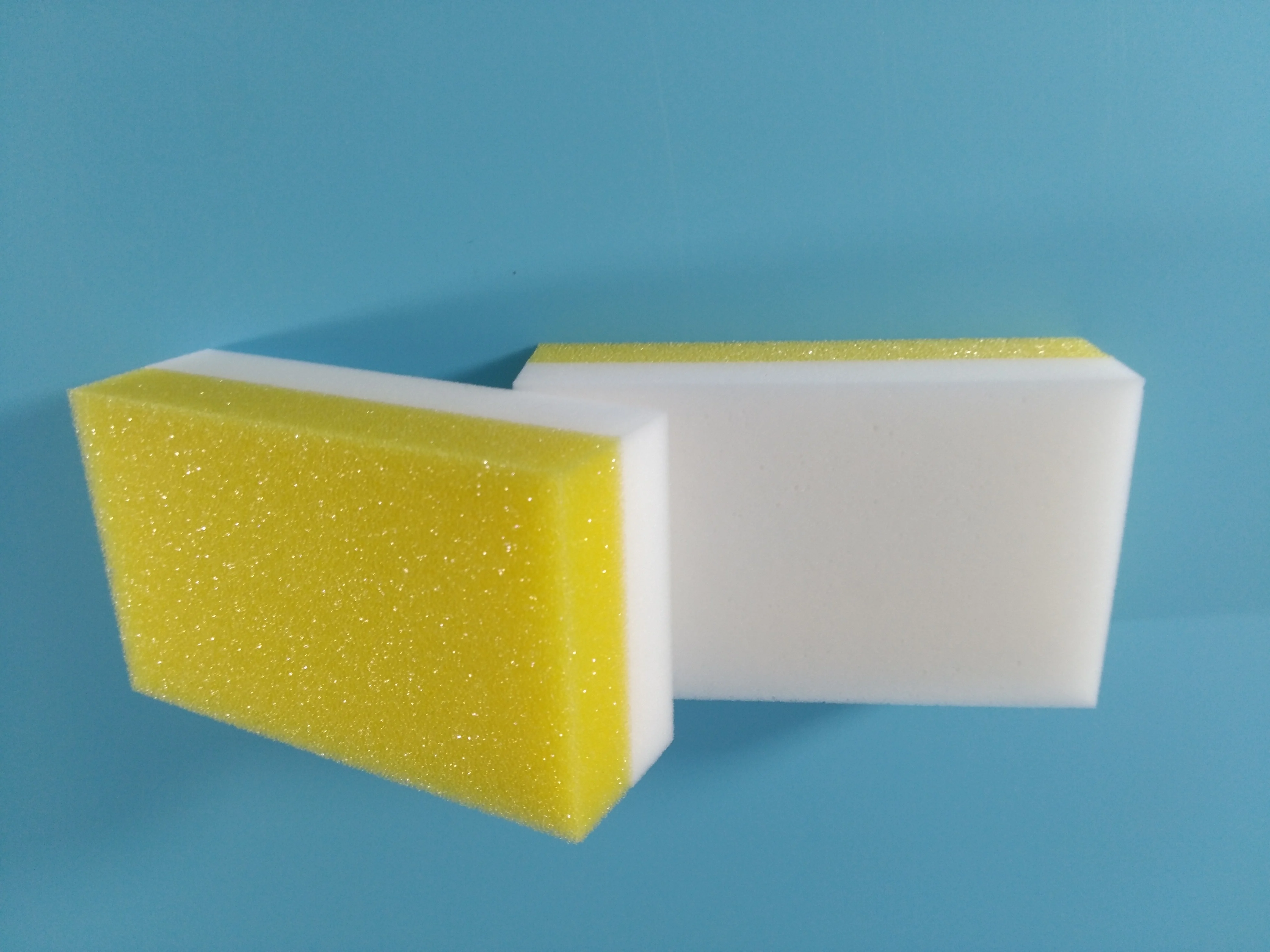 eraser sponge PU sponge with magic melamine eraser Dish Cleaning sponge_6