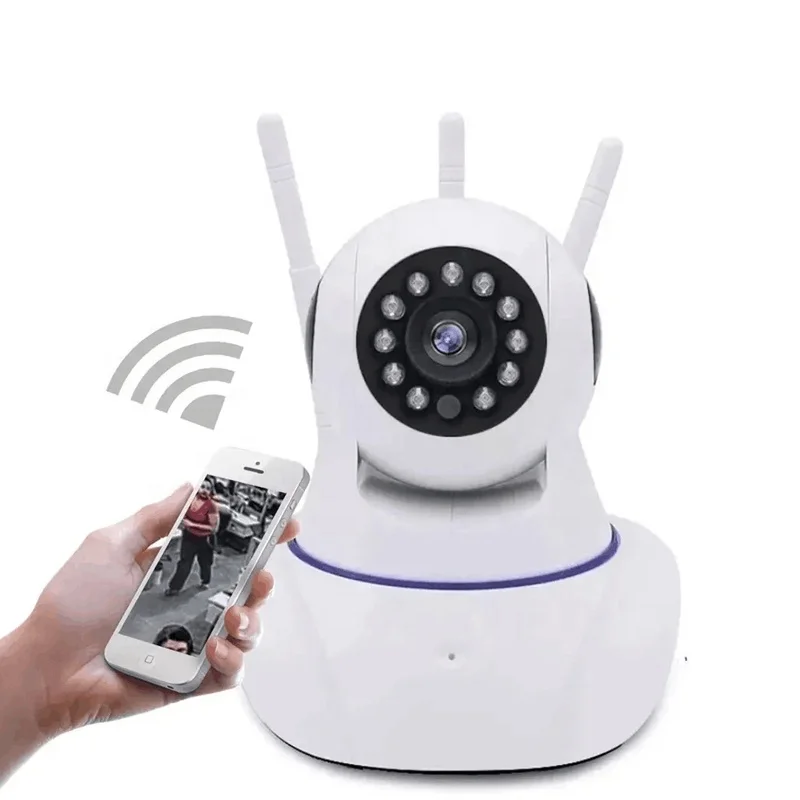 security cameras wireless Two way audio 2M HD Mobile detection alarm IR night vision network ptz camera wifi