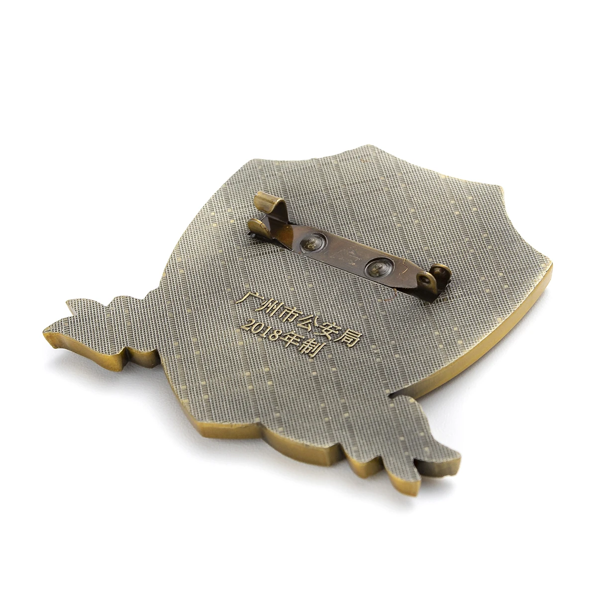 3D metal zinc alloy custom different antique plating color lapel pin