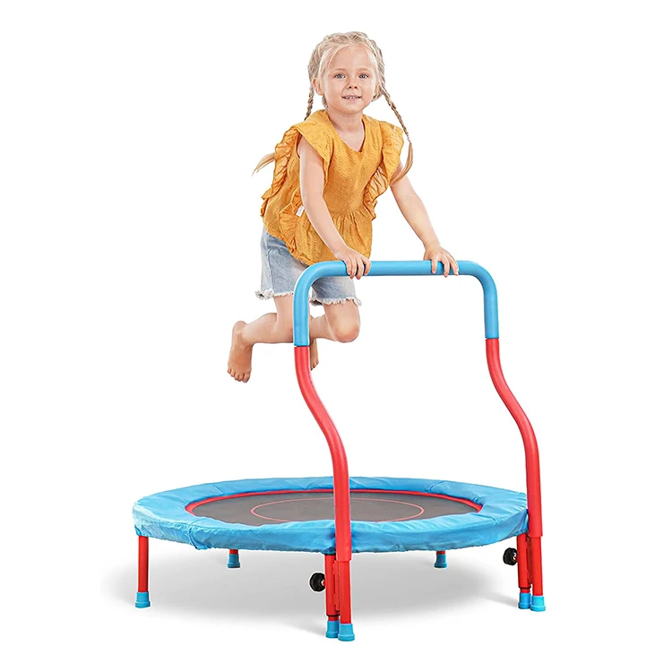 Zoshine Stylish Mini   Fitness Trampoline Indoor Outdoor Kids Bungee Jumping Bed for sale