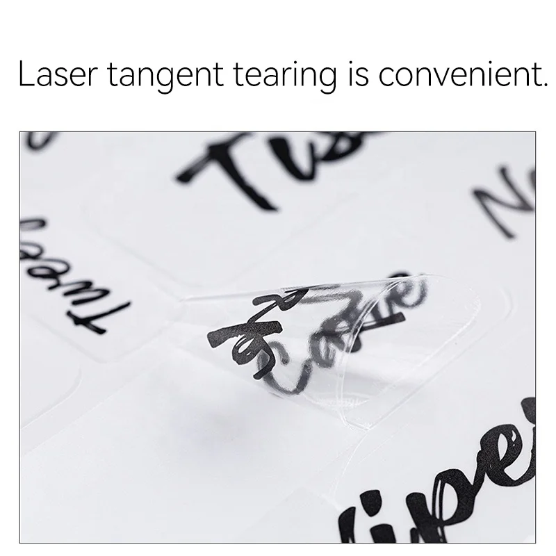 Индивидуальные прозрачные этикетки для хранения контейнеров банок ванной прозрачная наклейка специй наименование продуктов питания товары дома