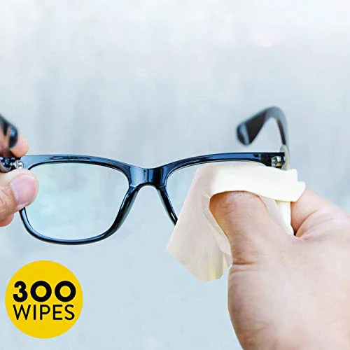 150Pcs Optical Anti Fog Lens Wipes For Glasses, Lens Cleaning Wipe For Lens And Screens