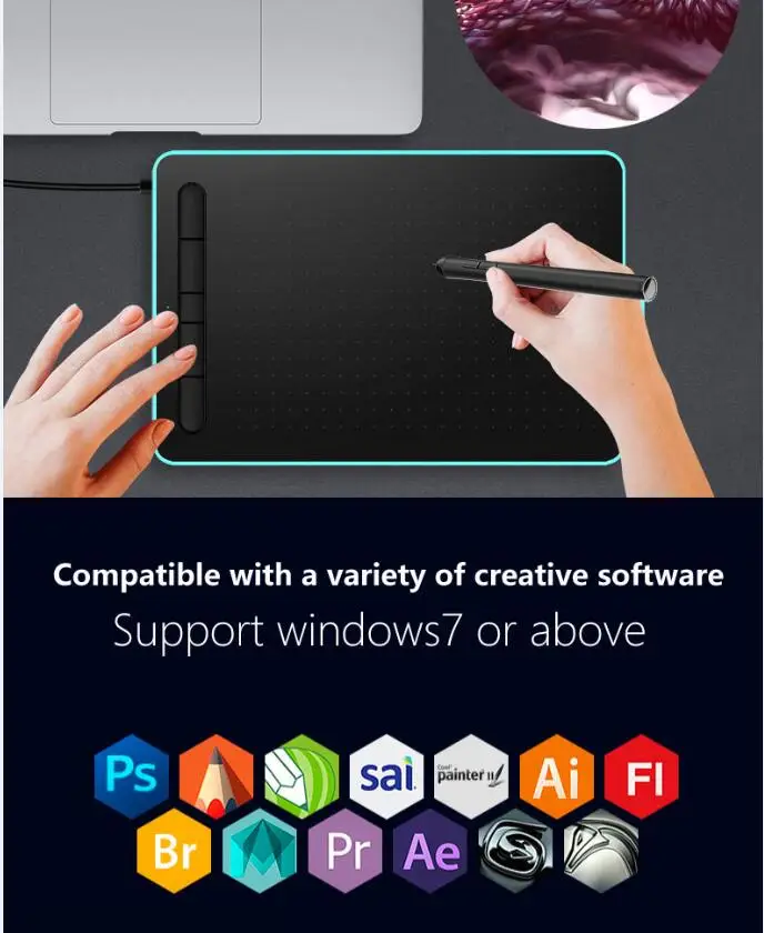Chinese PC Children Education Tablet Windows Drawing  Graphics Tablet for oversea market