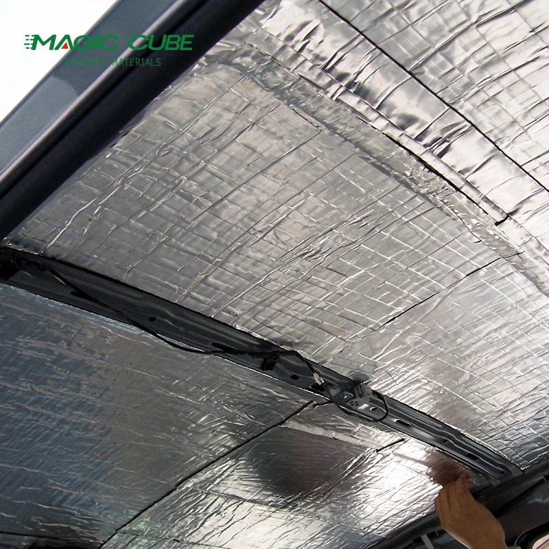 Factory Price Butyl Rubber Mat Simple Operation Butyl Adhesive Sound Absorption and Sound Insulation for Car