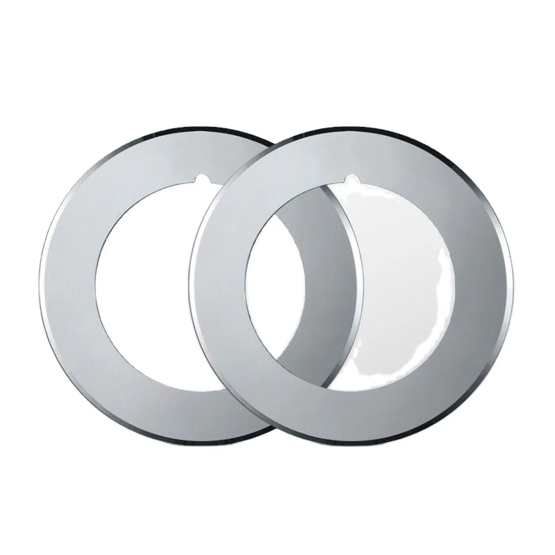 High Hardness Tc Material Paper Blade Cutter Cutting Knife Blade For Tobacco Industrial Slitting Blade