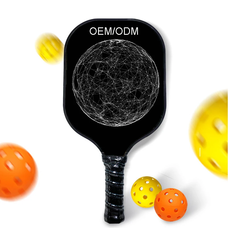 2024 Custom USAPA Approved Pickball Outdoor Sports Pickle Ball Paddle Accessories Carbon Fiber Pickleball Paddle Set Of 2