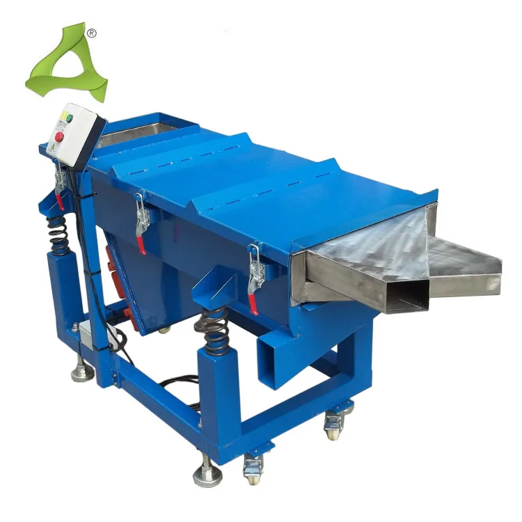 Factory Custom Stainless Steel Linear Vibrating Screening Machine Vibrating Screen Separator for Crushed Plastic