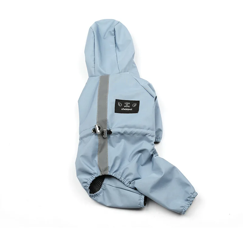 Hot Sale OEM/ODM New Pet Lightweight Raincoat Premium Breathable All Seasons Universal Pet Reflective Raincoat for Cats Dogs