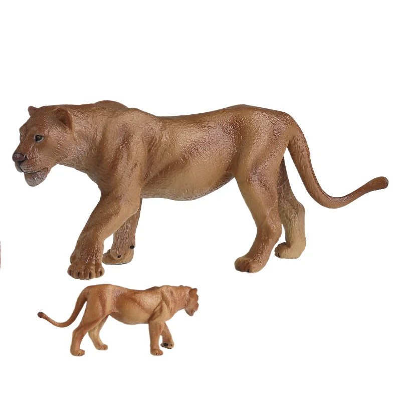 yxs children solid simulation model animal toy cognition African lioness Lion King