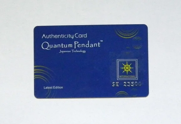 Factory direct Sale Golf anti fatigue Quantum Science Lava Stone Pendants