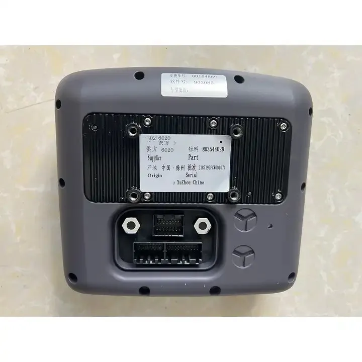 Original China Top 1 Brand xe215c excavator spare parts 803544029 monitor instrument panel display screen Electronic monitor
