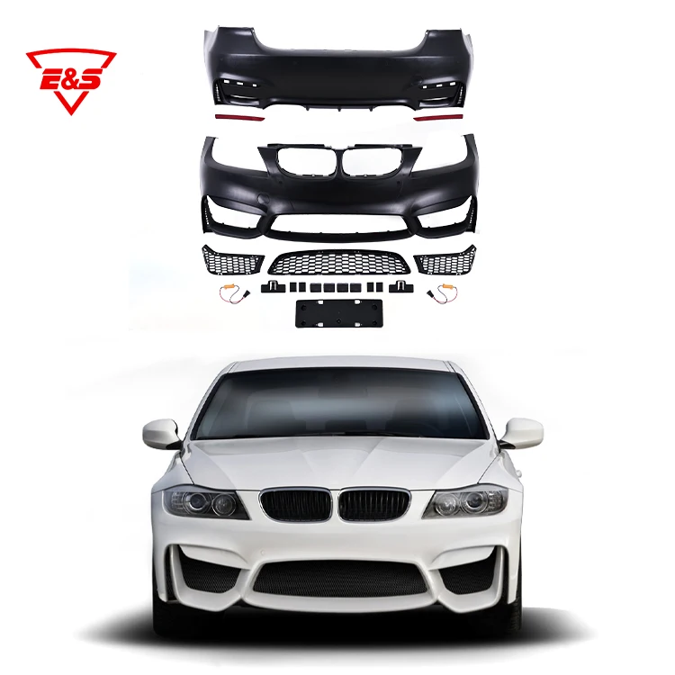 PP Material M4 Style E90 Bodykit For BMW Series 3 Front Bumper Body Kit 2005 -2012