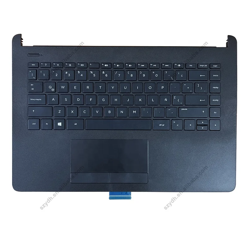 Новая испанская Латиноамериканская клавиатура для HP 14G BR 14 BS 246 G6 245 с чехлом рук C черная сенсорной панелью