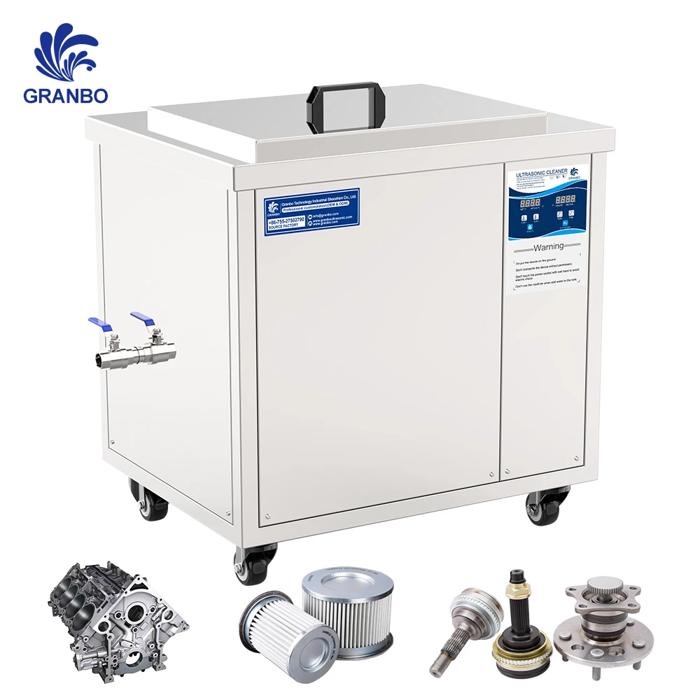 Good quality Rust removal ultrasonic cleaner 40l 50l 60l immersion in industry large ultrasound cleaning machine