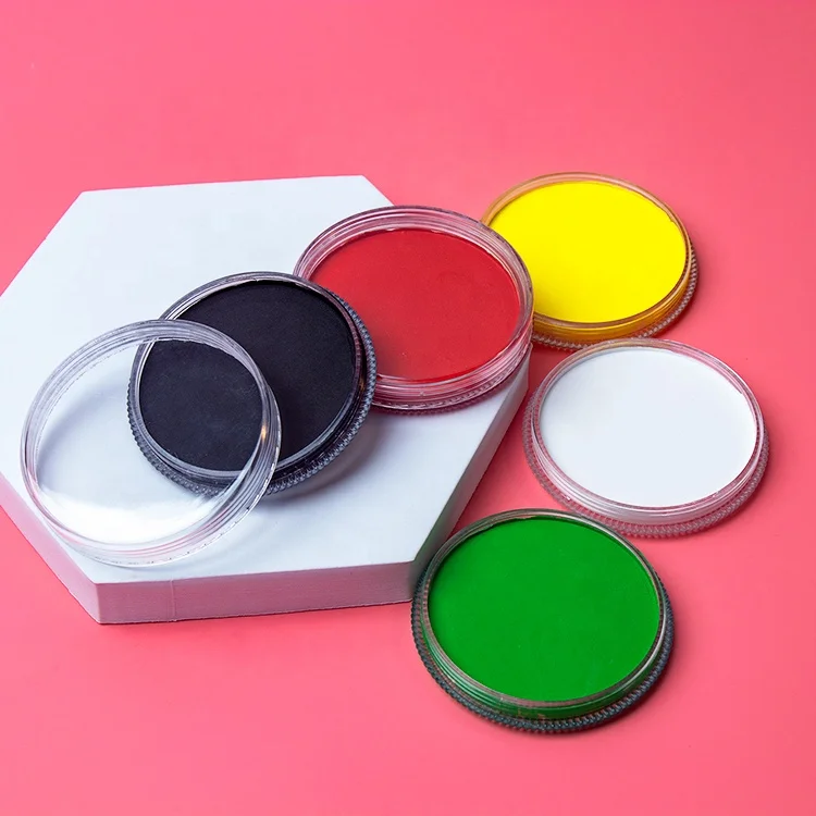 Профессиональный макияж для Хэллоуина на водной основе безопасная краска для лица от поставщиков