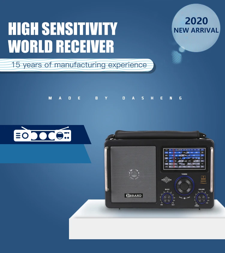  Professional manufacturer airband radio receiver multiband weather am fm Portable