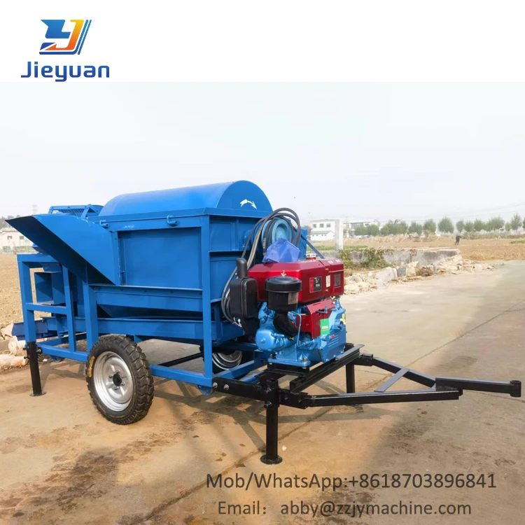 Ground Grain Peeling Machine Wheat Thresher Highland Barley Thresher Rice Thresher Price Philippine
