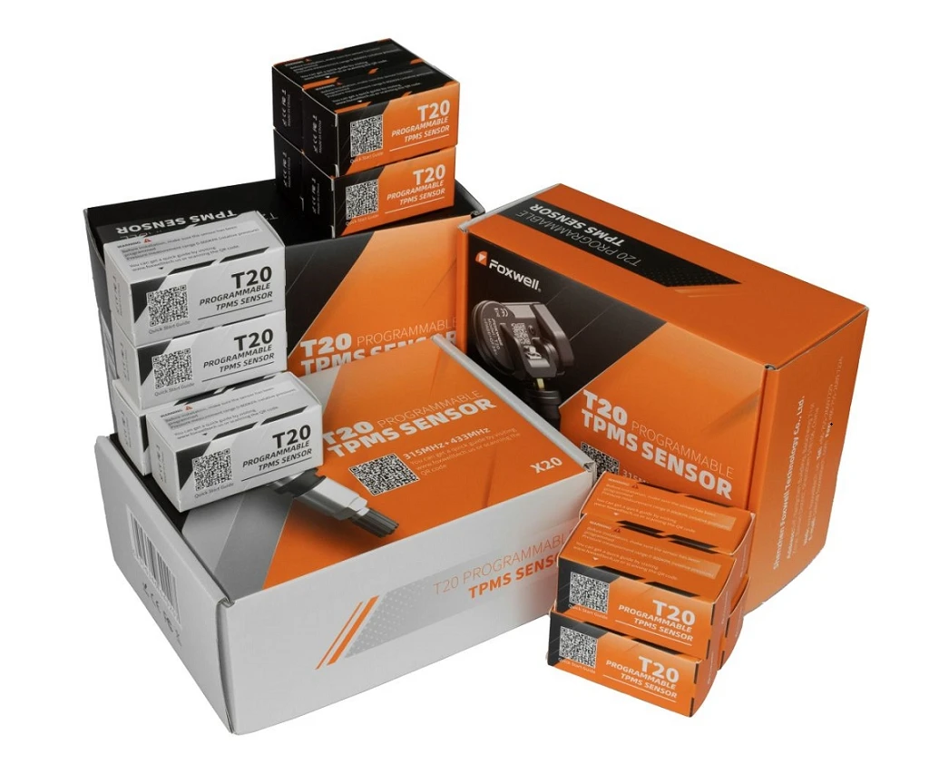 T10 T20 Universal Car TPMS mx sensor 315/433Mhz Dual frequency two in one sensor Tyre Programmable Pressure Monitor TPMS Sensors