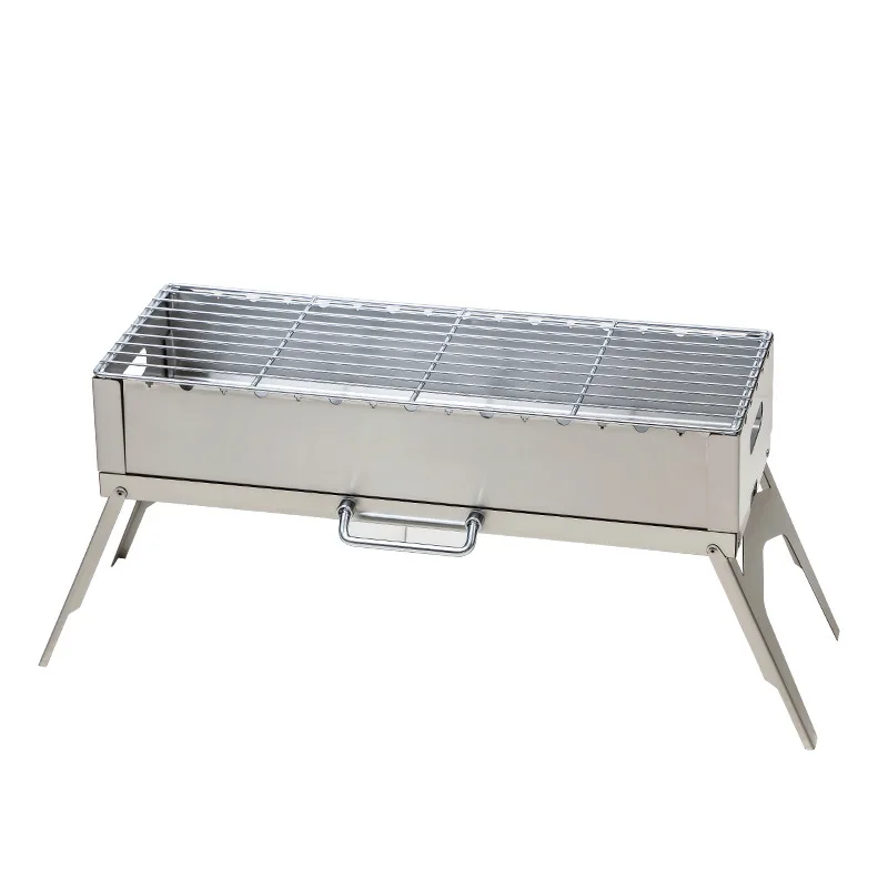 Family gatherings outdoor Camping barbecue grill smokeless charcoal stove design