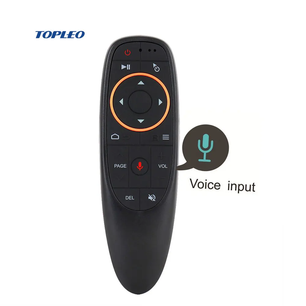  Новый дизайн G10 android smart tv box air mouse пульт дистанционного управления один набор открыть google голосовой