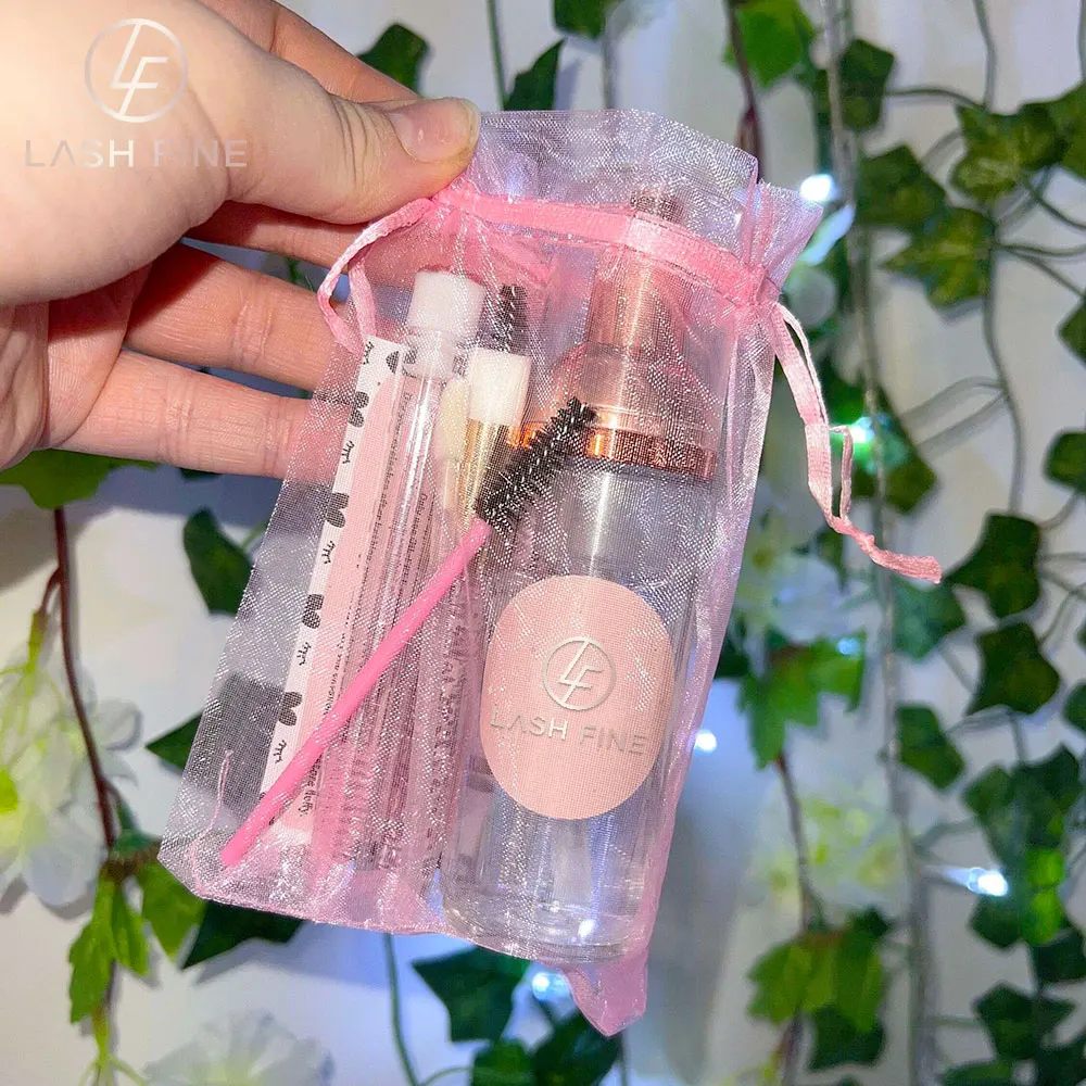 Private Label Gentle Aftercare Foaming Lash Cleanser Kit And bulk eyelashes Cleanser Set