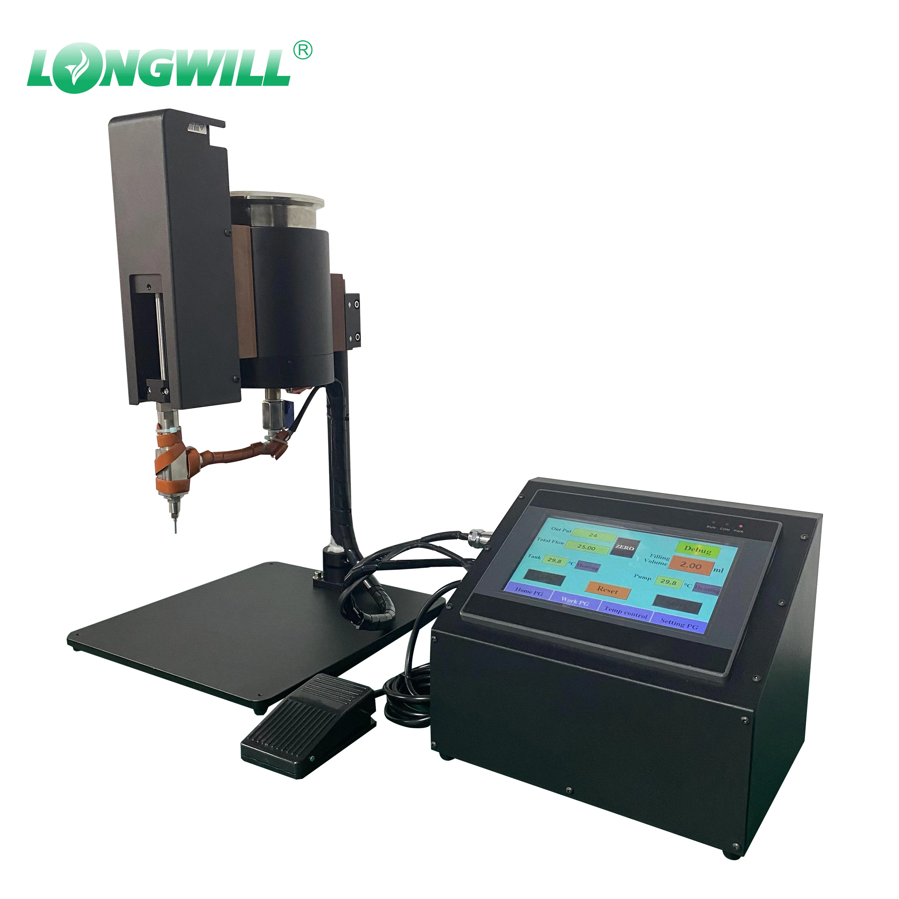 Cart Filler Syringe California Honey 1Ml Carts With Box 2Ml Preheat 510 All Glass Filling Machine Quick Drop Machine