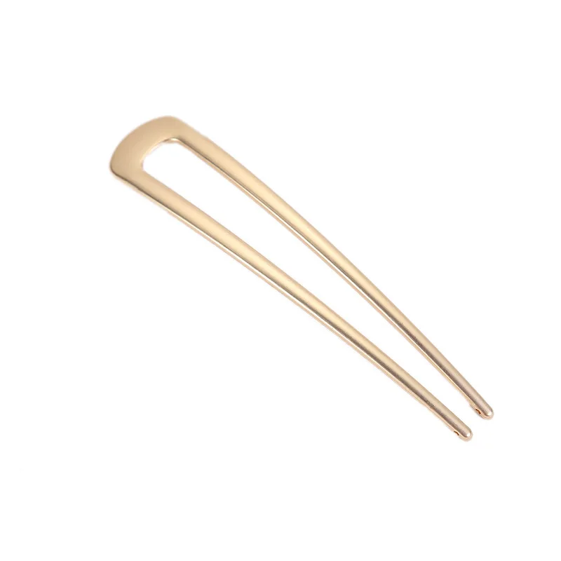 Wholesale 10cm U Shaped Metal Hair Pins Women Hair Sticks For Buns Chignons Wedding Updo Hairstyles And Top Knots