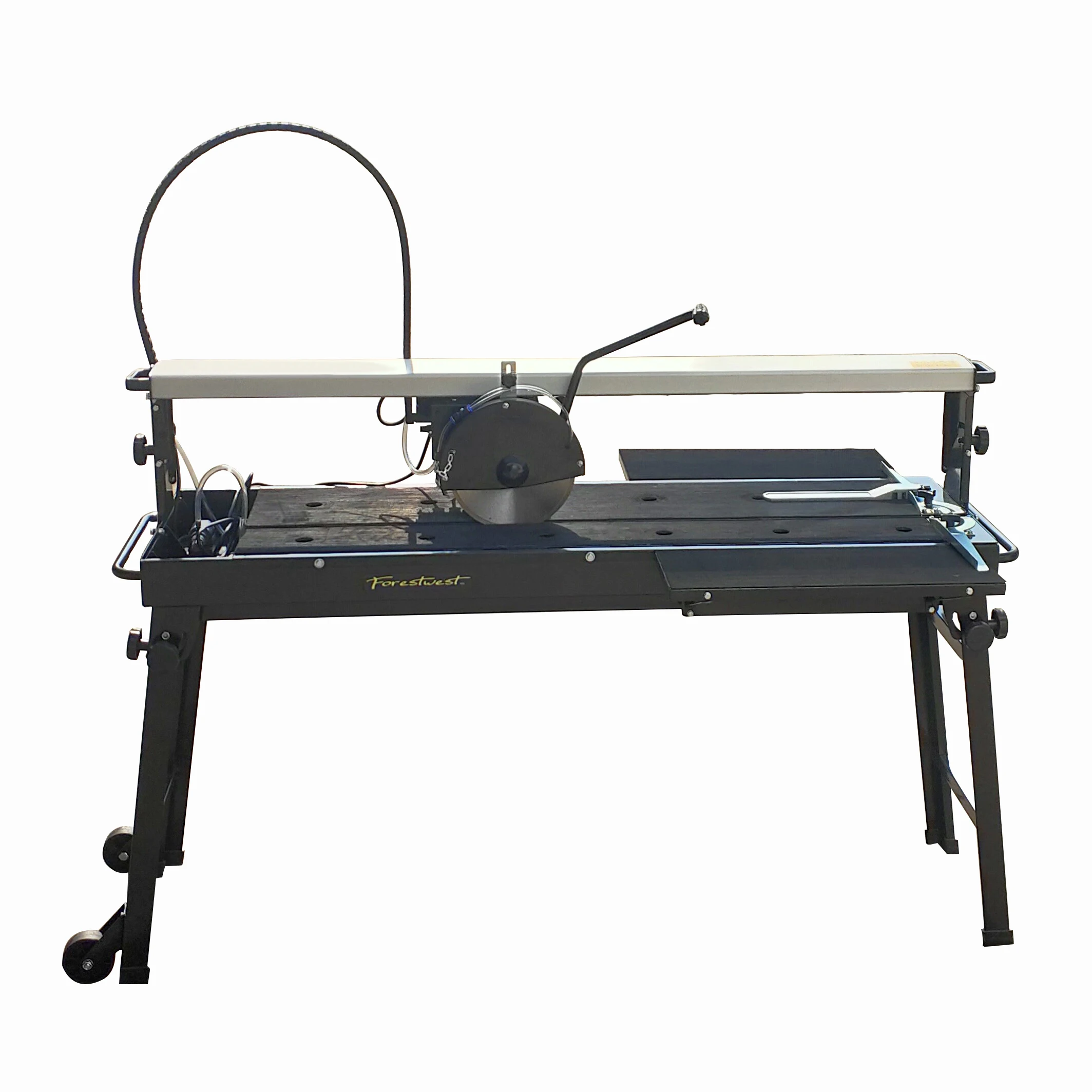 Electric 1500W 1250mm Wet Tile Cutter Tile Saw with Double Work Table