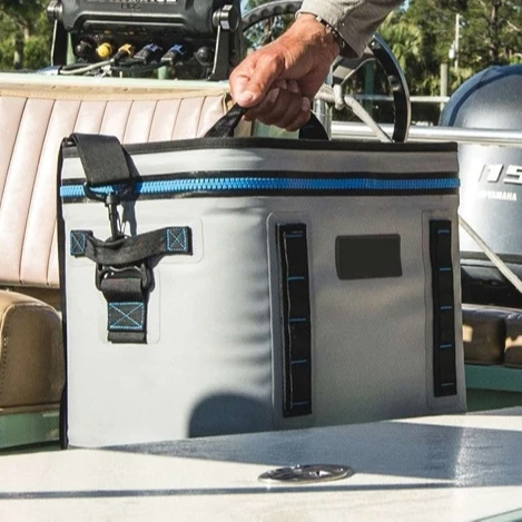 New Product Portable Custom Logo Insulated Picnic Cooler Bag Waterproof Reusable Ice Cooler Bag Soft Cooler Box CANS Letter