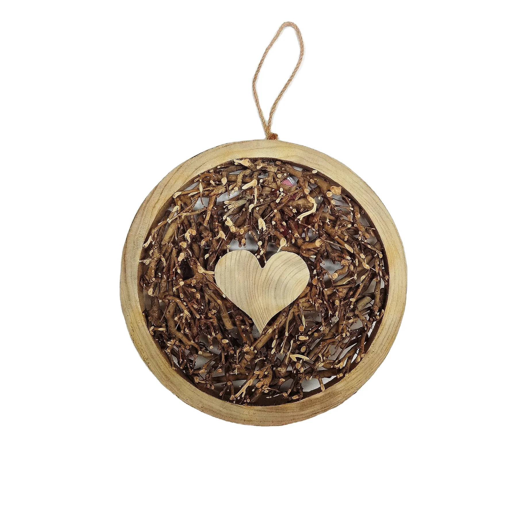 
Amazon top seller originality woven wooden garland window /door/home hanging decoration 