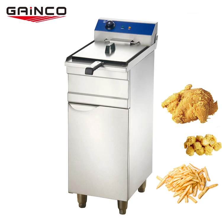 Professional best stainless steel fried chicken pressure deep fryer machine