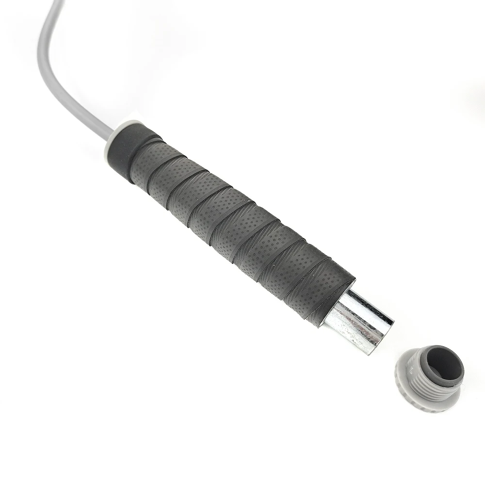 comfortable overgrip handle anti-slip PVC rope Wholesale Gym Custom Logo Adjustable weight skipping jump rope heavy weighted